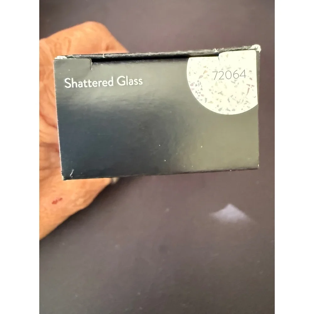 SensatioNail Gel Color Polish Shattered Glass 72064 Iridescent Flake 0.25oz